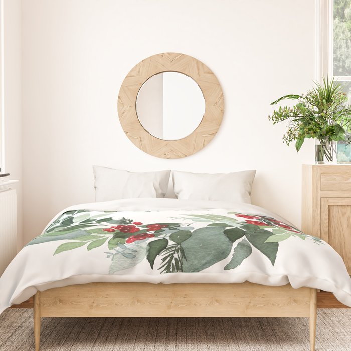 Holly Berry Duvet Cover Gallery Image 3