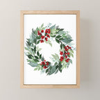 Holly Berry Mini Art Print Gallery Image 1