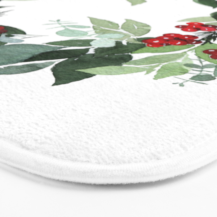 Holly Berry Bath Mat Gallery Image 3