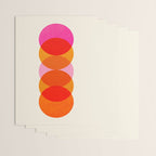 Abstraction_COLOUR_CIRCLES_001 Wrapping Paper Gallery Image 3