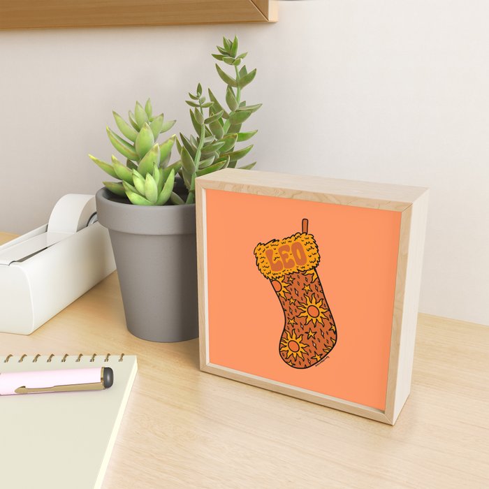 Leo Stocking Mini Art Print Gallery Image 2