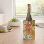 70's Retro Flowers Print Wine Chiller Gallery Image 4