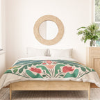Dragonfly Folk Design Duvet Cover Gallery Image 3