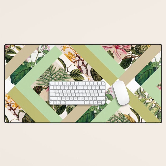 Cubed Vintage Botanicals Desk Mat Gallery Image 1