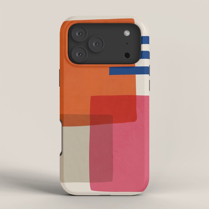 Chloe Pink Orange Blue Beige iPhone Case Gallery Image 4
