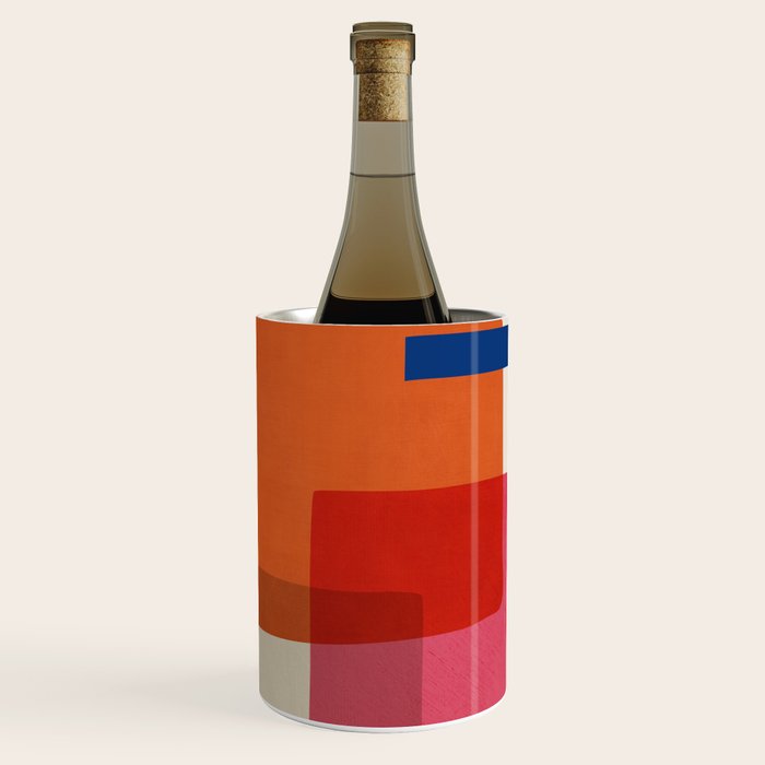 Chloe Pink Orange Blue Beige Wine Chiller Gallery Image 1