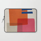 Chloe Pink Orange Blue Beige Laptop Sleeve Gallery Image 1