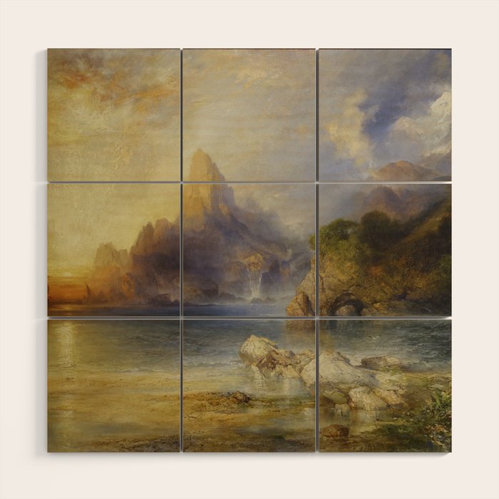 The Lotus Eaters by Thomas Moran Wood Wall Art Gallery Image 1