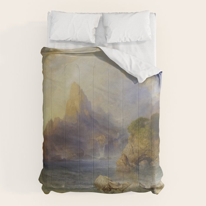 The Lotus Eaters by Thomas Moran Comforter Gallery Image 6