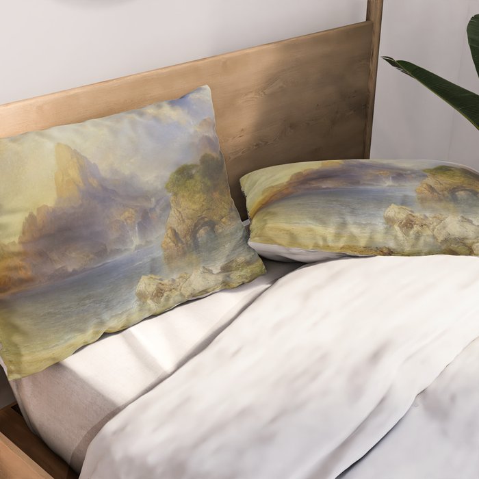 The Lotus Eaters by Thomas Moran Pillow Sham Gallery Image 2