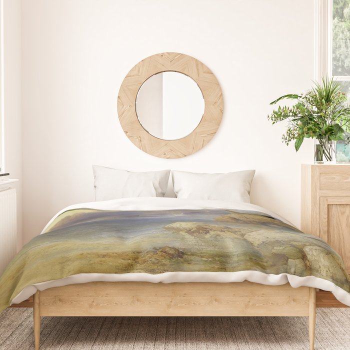 The Lotus Eaters by Thomas Moran Duvet Cover Gallery Image 3