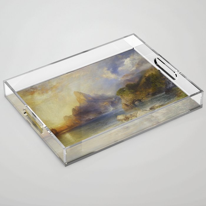 The Lotus Eaters by Thomas Moran Acrylic Tray Gallery Image 1