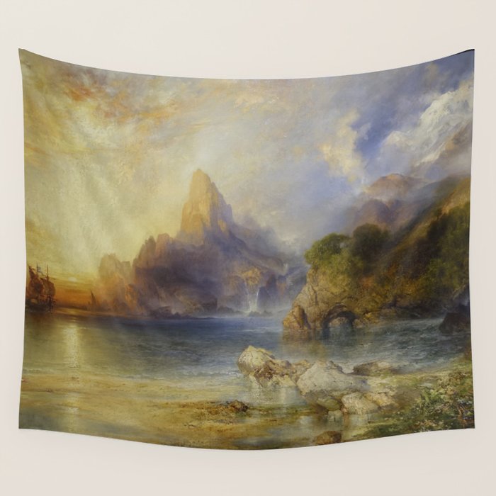 The Lotus Eaters by Thomas Moran Wall Tapestry Gallery Image 4