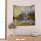 The Lotus Eaters by Thomas Moran Wall Tapestry Gallery Image 2