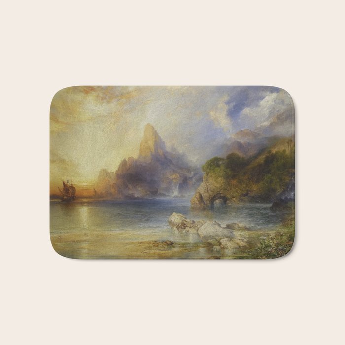The Lotus Eaters by Thomas Moran Bath Mat Gallery Image 1