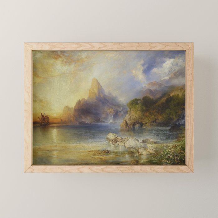 The Lotus Eaters by Thomas Moran Mini Art Print Gallery Image 1