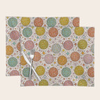 Rainbow Disco Ball Print Placemat Gallery Image 1