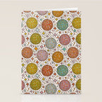 Rainbow Disco Ball Print Stationery Card Gallery Image 2