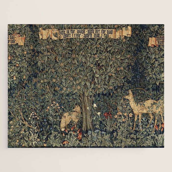 William Morris Greenery Jigsaw Puzzle Gallery Image 1