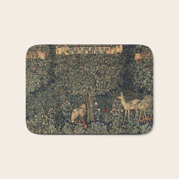William Morris Greenery Bath Mat Gallery Image 1