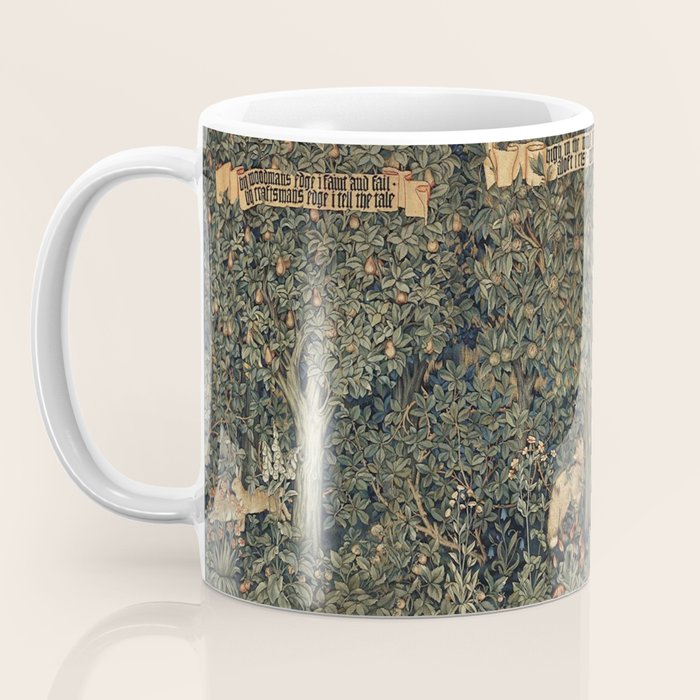 William Morris Greenery Coffee Mug Gallery Image 3