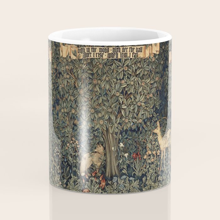 William Morris Greenery Coffee Mug Gallery Image 4
