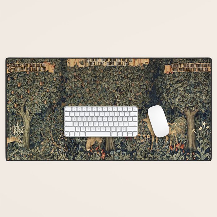 William Morris Greenery Desk Mat Gallery Image 1