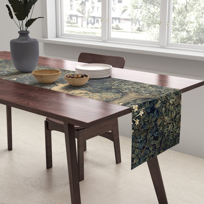 William Morris Greenery Table Runner Gallery Image 2
