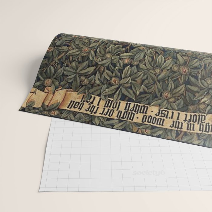William Morris Greenery Wrapping Paper Gallery Image 2
