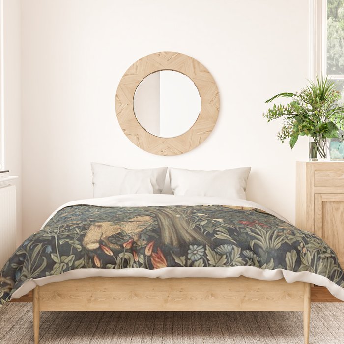William Morris Greenery Duvet Cover Gallery Image 3