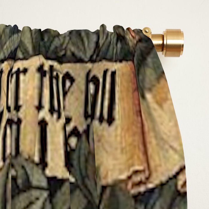 William Morris Greenery Window Curtain Gallery Image 2