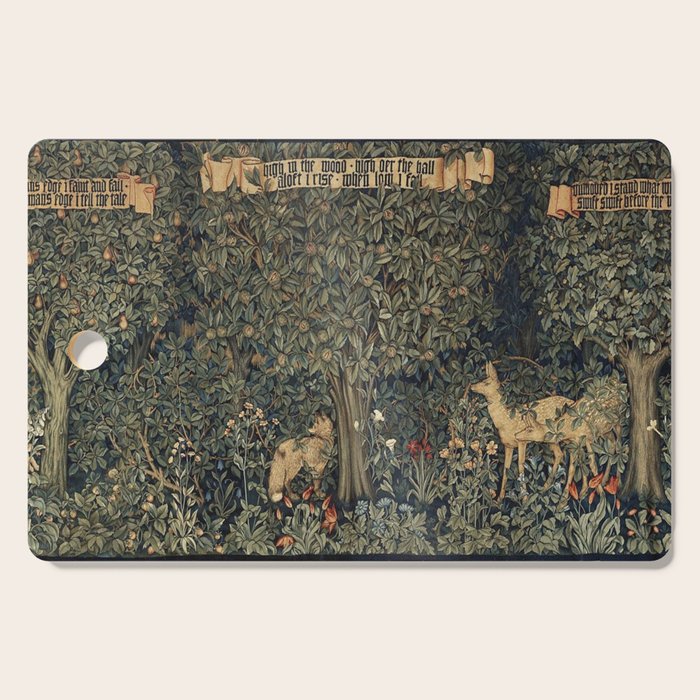 William Morris Greenery Cutting Board Gallery Image 1