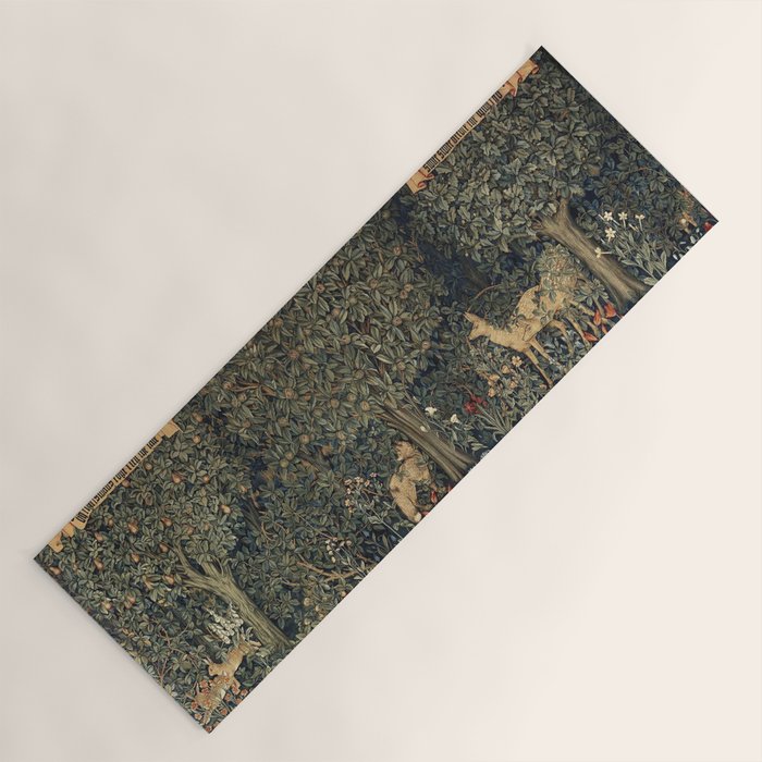 William Morris Greenery Yoga Mat Gallery Image 1