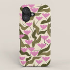 Tulips In Pink iPhone Case Gallery Image 1