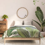 Tropical Heron Bird Rainforest Illustration Comforter Gallery Image 3
