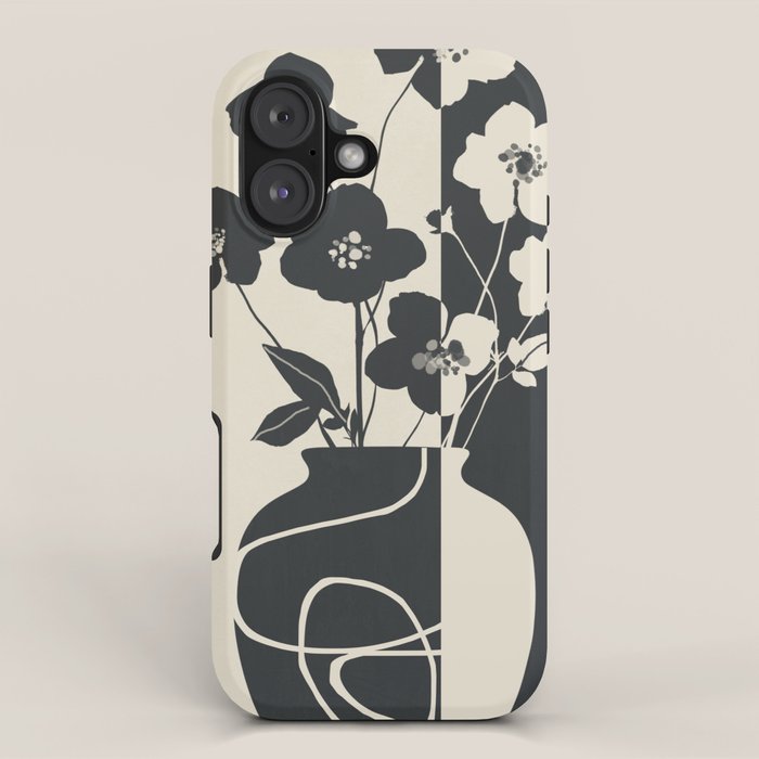Botanical Contrast 1 iPhone Case Gallery Image 1