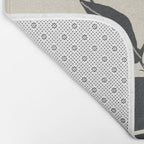 Botanical Contrast 1 Bath Mat Gallery Image 2