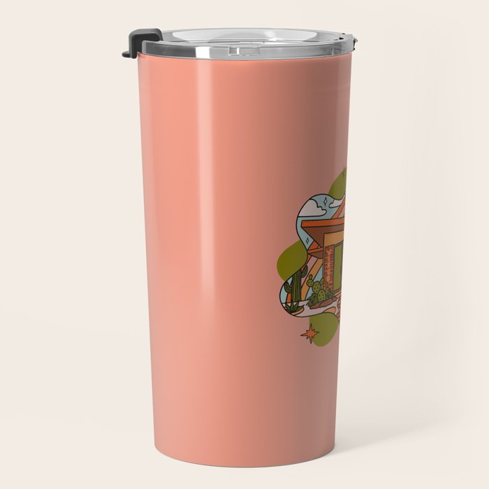 Virgo Mid Century House Travel Mug Gallery Image 3