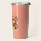 Virgo Mid Century House Travel Mug Gallery Image 2