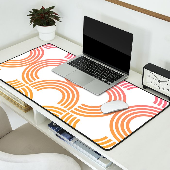 Deco Geometric 05B Desk Mat Gallery Image 2