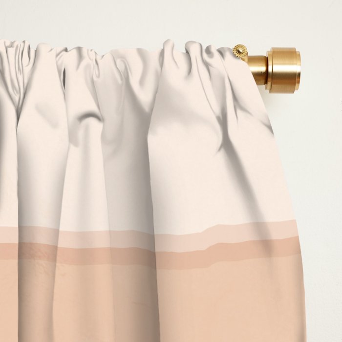 Minimal Geometric Shapes 105 Window Curtain Gallery Image 2