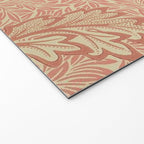 William Morris Apple Rust Gold Vintage Pattern Welcome Mat Gallery Image 2