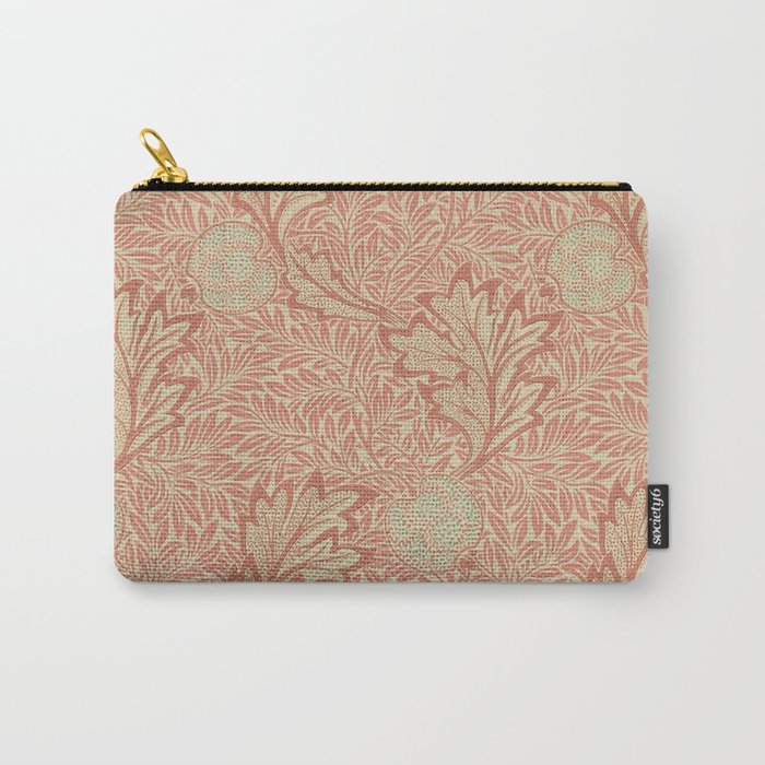 William Morris Apple Rust Gold Vintage Pattern Carry All Pouch Gallery Image 1
