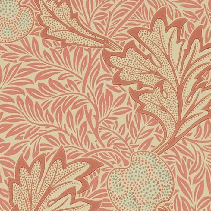 William Morris Apple Rust Gold Vintage Pattern Coffee Mug Gallery Image 2