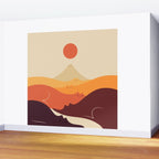 Cat Landscape 87 Wall Mural Gallery Image 2
