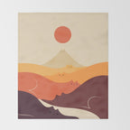 Cat Landscape 87 Throw Blanket Gallery Image 2