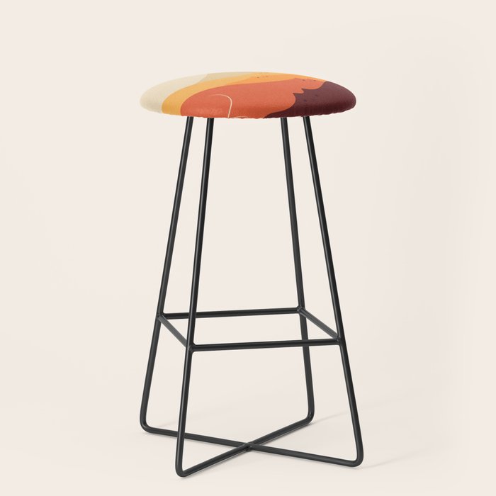 Cat Landscape 87 Stool Gallery Image 1