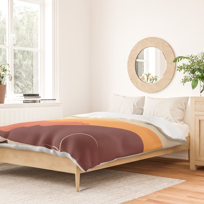 Cat Landscape 87 Duvet Cover Gallery Image 2