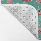 Atomic Cats in Space - ©studioxtine Bath Mat Gallery Image 2