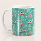 Atomic Cats in Space - ©studioxtine Coffee Mug Gallery Image 3
